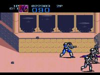 une photo d'Ã©cran de Captain America and the Avengers sur Sega Megadrive